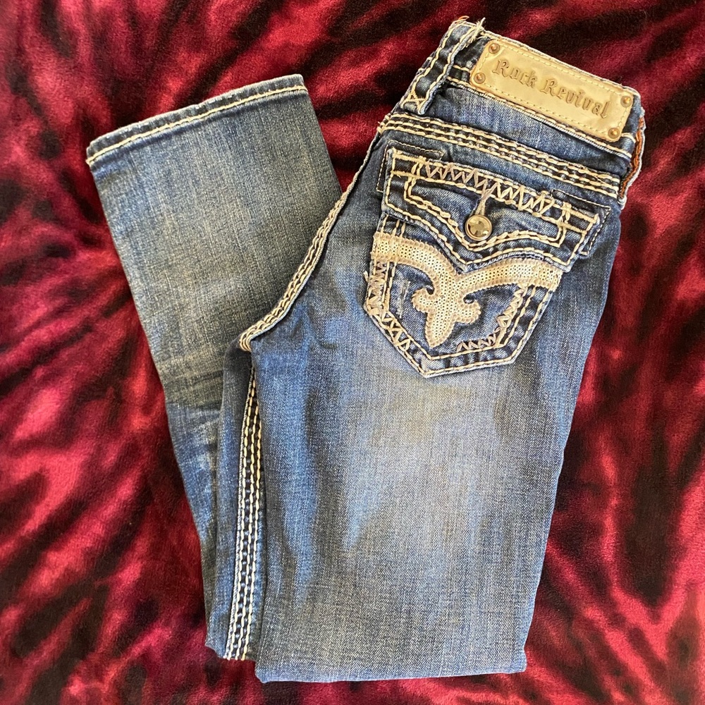 ROCK REVIVAL...SERENA CAPRI..SIZE 24